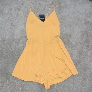 Yellow romper